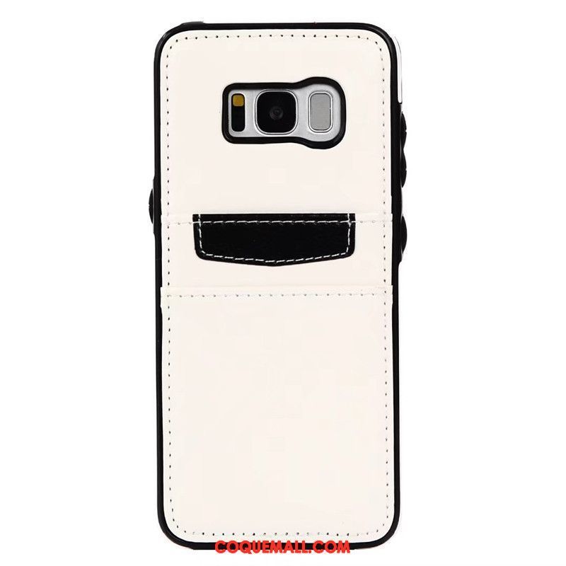 Étui Samsung Galaxy S8+ Créatif Étui En Cuir Rouge, Coque Samsung Galaxy S8+ Étoile Protection