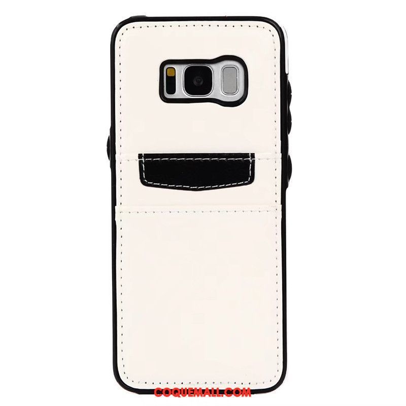 Étui Samsung Galaxy S8+ Créatif Étui En Cuir Rouge, Coque Samsung Galaxy S8+ Étoile Protection