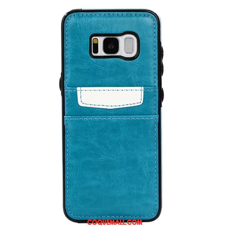 Étui Samsung Galaxy S8+ Créatif Étui En Cuir Rouge, Coque Samsung Galaxy S8+ Étoile Protection