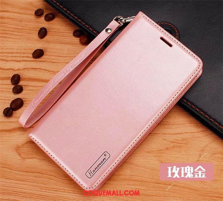 Étui Samsung Galaxy S8+ Cuir Véritable Téléphone Portable Étoile, Coque Samsung Galaxy S8+ Étui En Cuir Rose