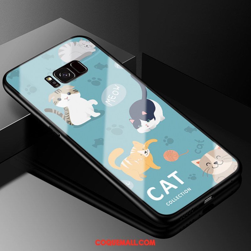 Étui Samsung Galaxy S8 Dessin Animé Simple Incassable, Coque Samsung Galaxy S8 Charmant Silicone