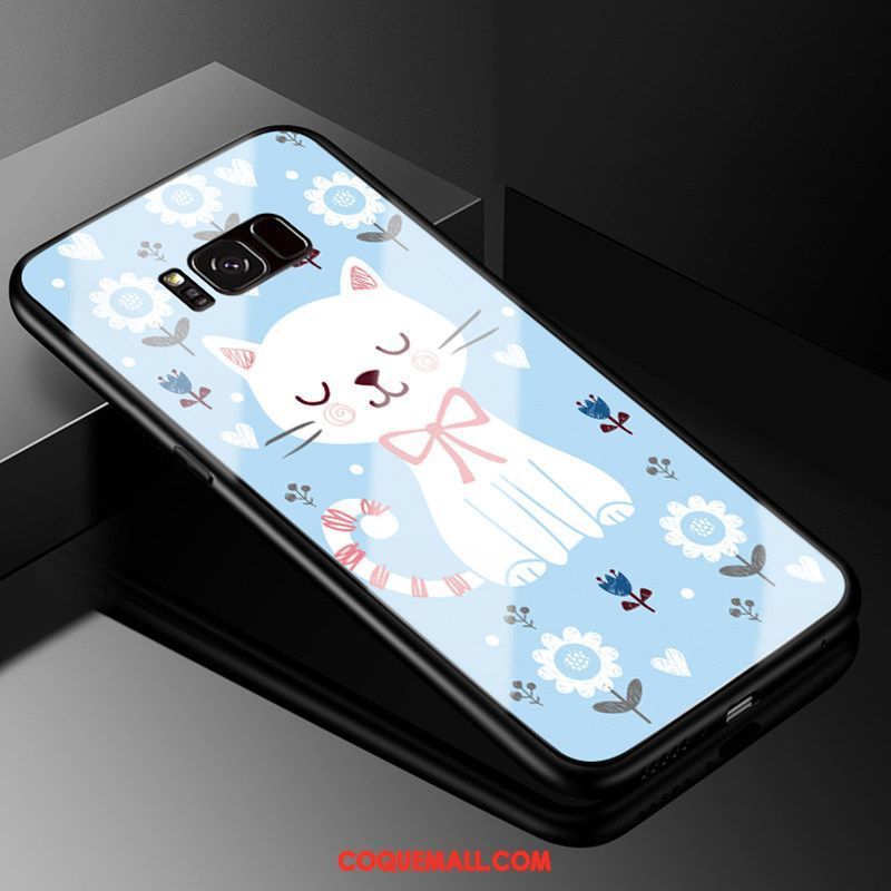 Étui Samsung Galaxy S8 Dessin Animé Simple Incassable, Coque Samsung Galaxy S8 Charmant Silicone