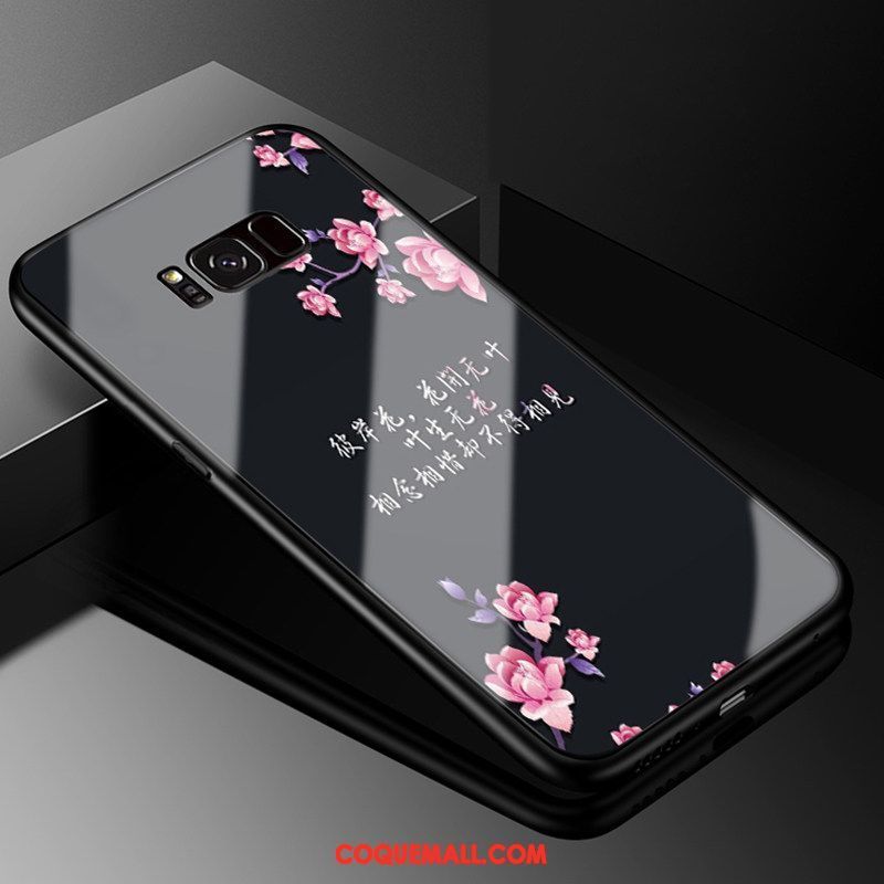 Étui Samsung Galaxy S8 Dessin Animé Simple Incassable, Coque Samsung Galaxy S8 Charmant Silicone