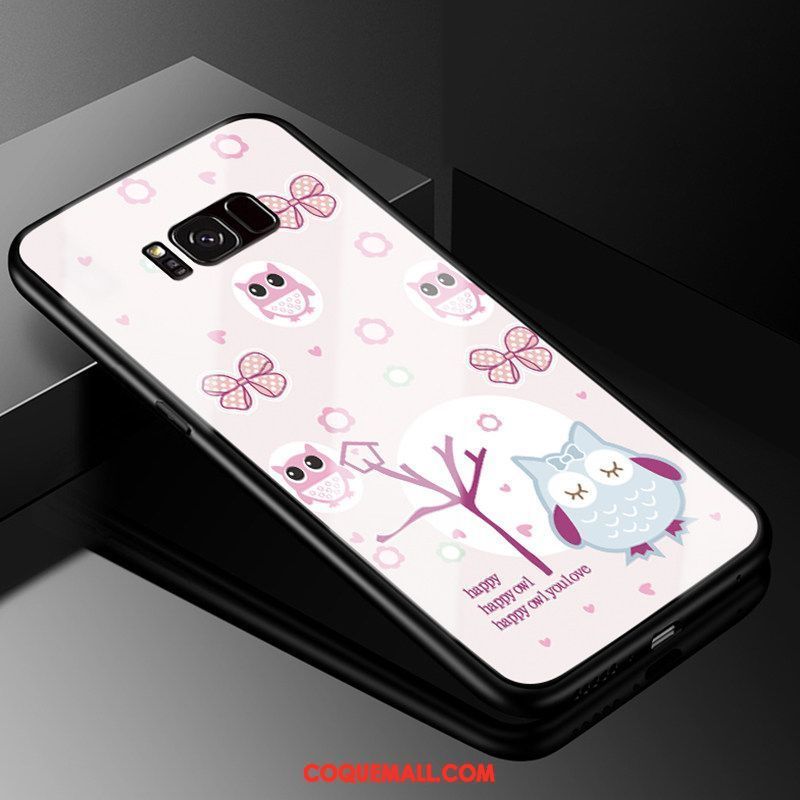 Étui Samsung Galaxy S8 Dessin Animé Simple Incassable, Coque Samsung Galaxy S8 Charmant Silicone