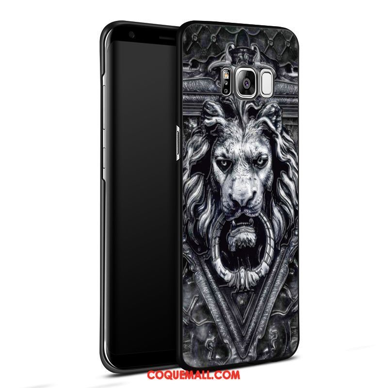 Étui Samsung Galaxy S8+ Dimensionnel Étoile Téléphone Portable, Coque Samsung Galaxy S8+ Noir Incassable