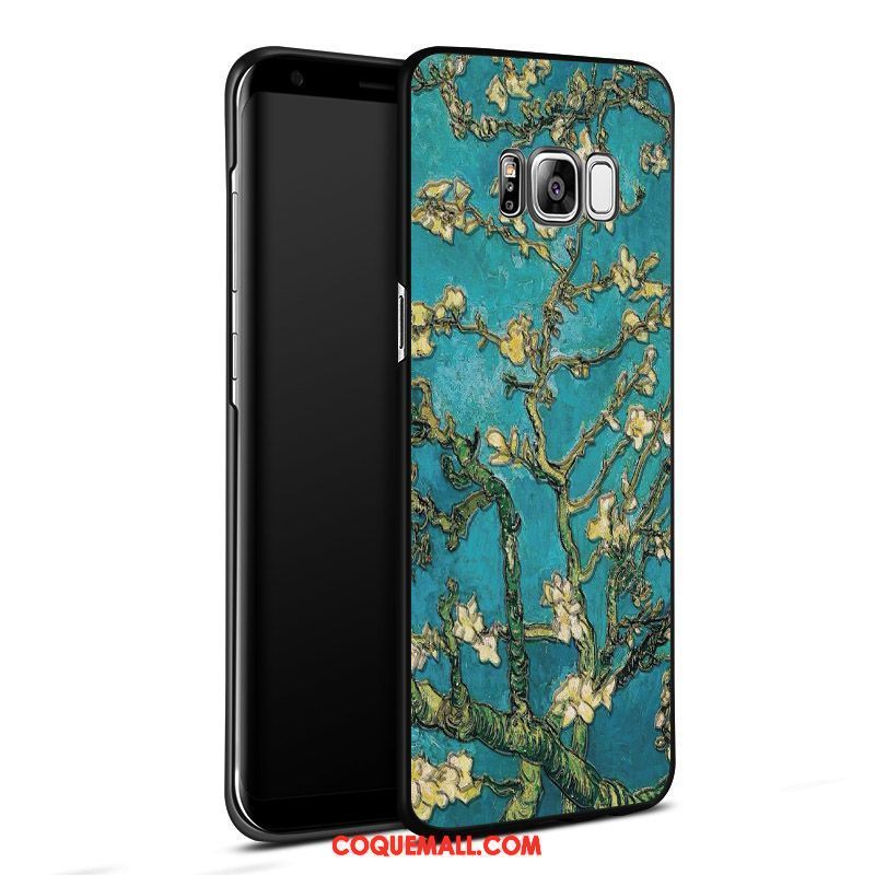 Étui Samsung Galaxy S8+ Dimensionnel Étoile Téléphone Portable, Coque Samsung Galaxy S8+ Noir Incassable