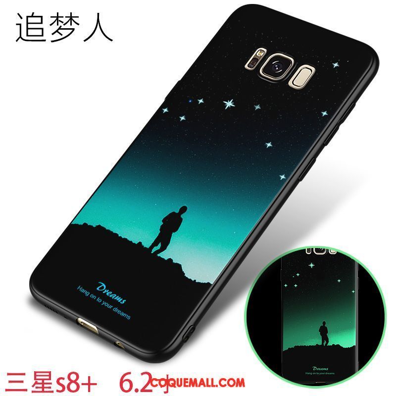 Étui Samsung Galaxy S8+ Délavé En Daim Très Mince Marque De Tendance, Coque Samsung Galaxy S8+ Incassable Tout Compris