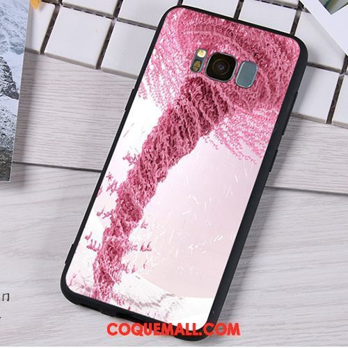 Étui Samsung Galaxy S8 Fluide Doux Créatif Téléphone Portable, Coque Samsung Galaxy S8 Étoile Tout Compris