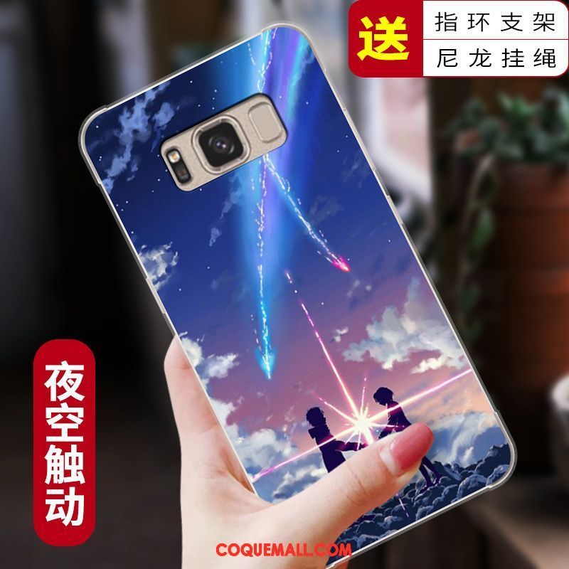 Étui Samsung Galaxy S8 Fluide Doux Incassable Créatif, Coque Samsung Galaxy S8 Étoile Protection