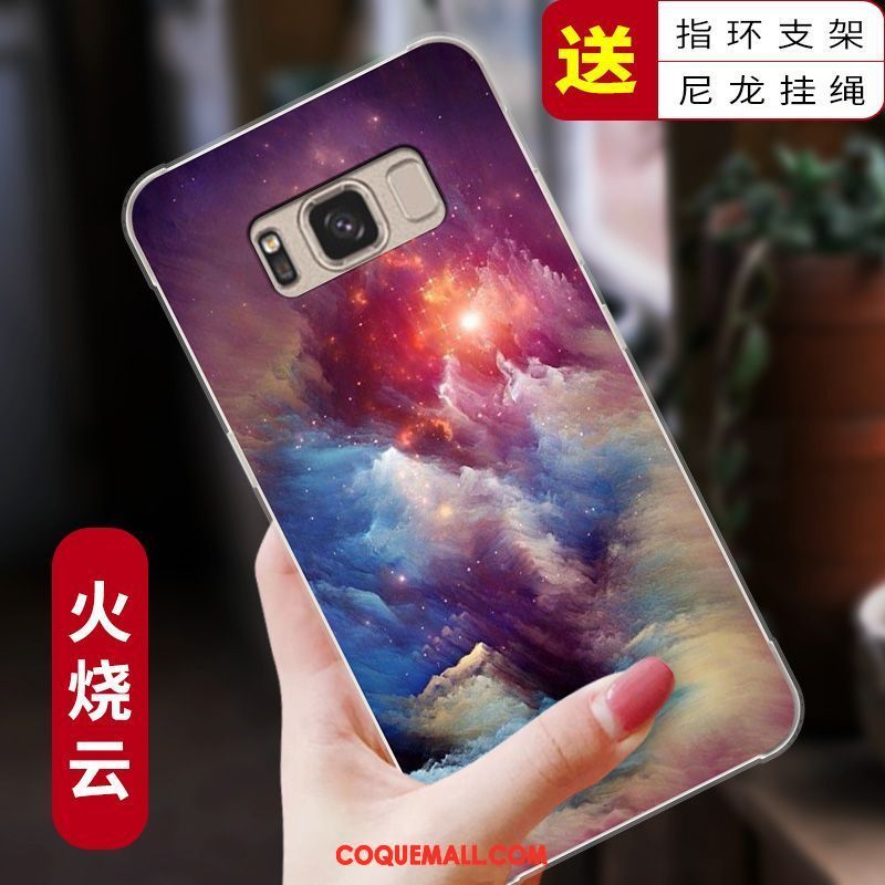 Étui Samsung Galaxy S8 Fluide Doux Incassable Créatif, Coque Samsung Galaxy S8 Étoile Protection