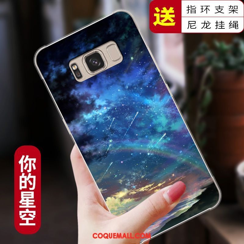 Étui Samsung Galaxy S8 Fluide Doux Incassable Créatif, Coque Samsung Galaxy S8 Étoile Protection