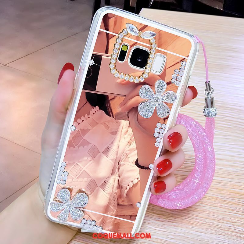 Étui Samsung Galaxy S8 Gems Fluide Doux Protection, Coque Samsung Galaxy S8 Téléphone Portable Silicone