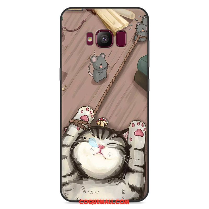 Étui Samsung Galaxy S8 Incassable Étoile Téléphone Portable, Coque Samsung Galaxy S8 Silicone Peinture