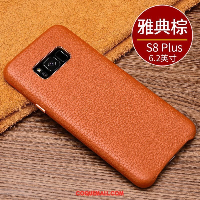 Étui Samsung Galaxy S8+ Luxe Étui En Cuir Étoile, Coque Samsung Galaxy S8+ Très Mince Incassable