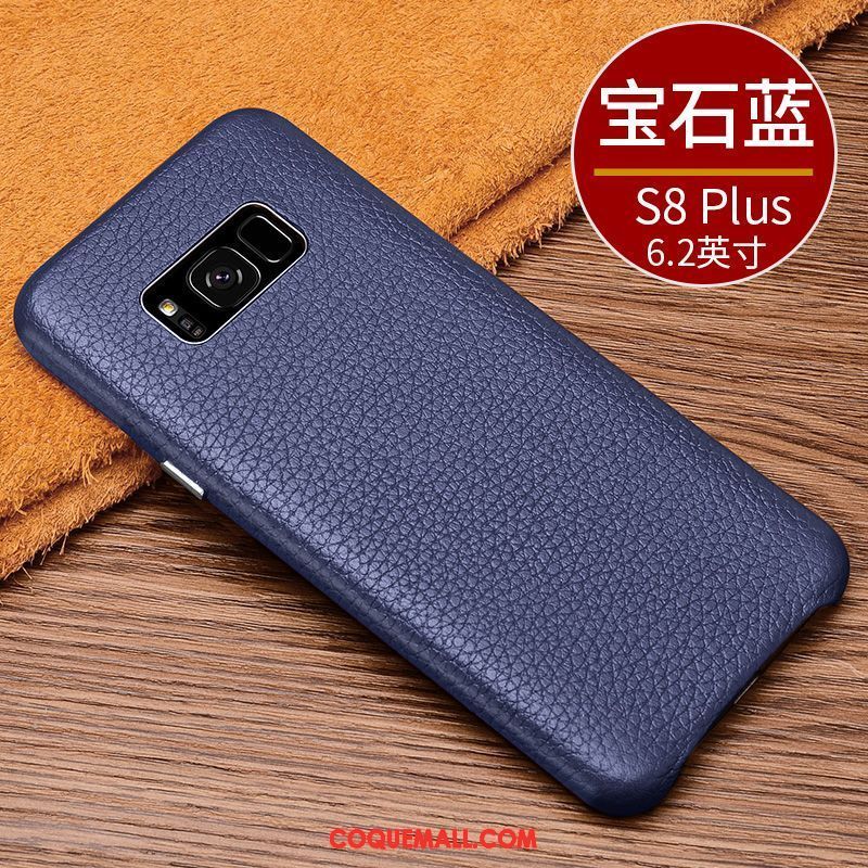 Étui Samsung Galaxy S8+ Luxe Étui En Cuir Étoile, Coque Samsung Galaxy S8+ Très Mince Incassable