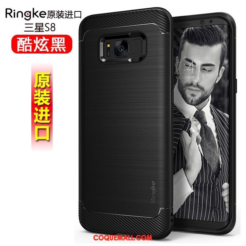 Étui Samsung Galaxy S8 Marque De Tendance Incassable Étoile, Coque Samsung Galaxy S8 Silicone Téléphone Portable