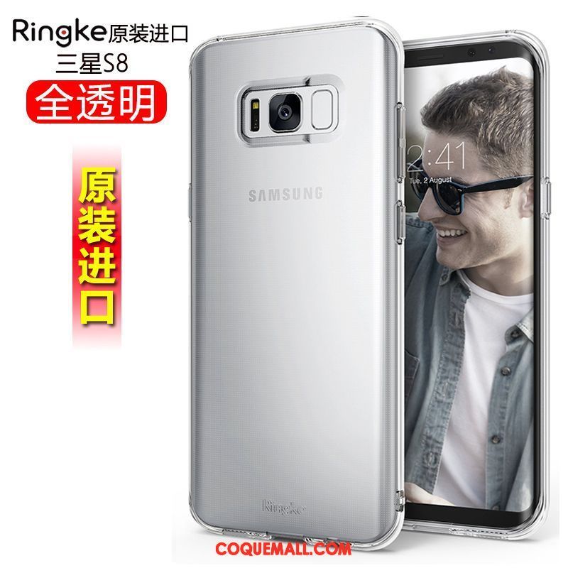 Étui Samsung Galaxy S8 Marque De Tendance Incassable Étoile, Coque Samsung Galaxy S8 Silicone Téléphone Portable