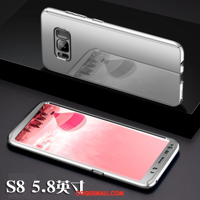 Étui Samsung Galaxy S8 Métal Incassable Gris, Coque Samsung Galaxy S8 Tendance Étoile