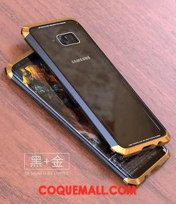 Étui Samsung Galaxy S8+ Noir Métal Border, Coque Samsung Galaxy S8+ Protection Marque De Tendance