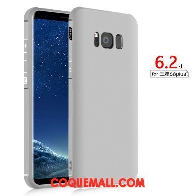 Étui Samsung Galaxy S8+ Noir Protection Silicone, Coque Samsung Galaxy S8+ Incassable Fluide Doux