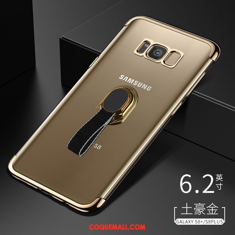 Étui Samsung Galaxy S8+ Personnalité Or Étoile, Coque Samsung Galaxy S8+ Incassable Protection