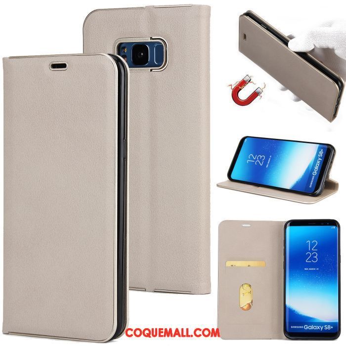 Étui Samsung Galaxy S8+ Protection Bleu Incassable, Coque Samsung Galaxy S8+ Tout Compris Étoile