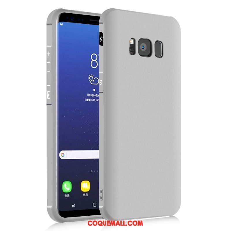 Étui Samsung Galaxy S8 Protection Incassable Fluide Doux, Coque Samsung Galaxy S8 Bleu Étoile