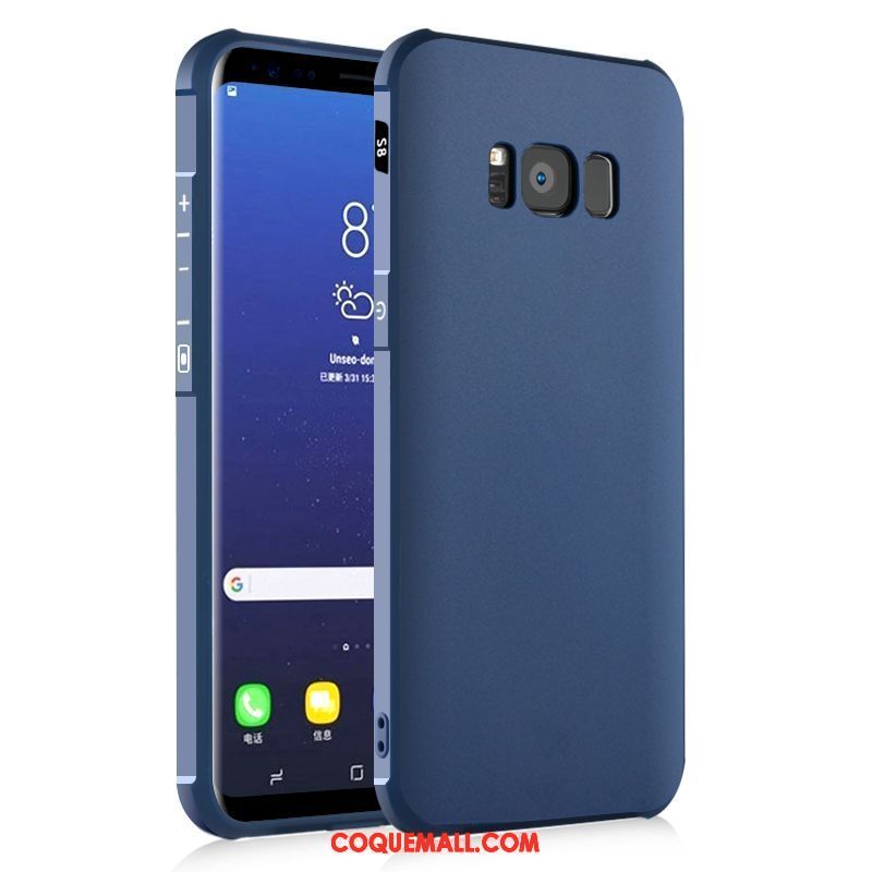 Étui Samsung Galaxy S8 Protection Incassable Fluide Doux, Coque Samsung Galaxy S8 Bleu Étoile