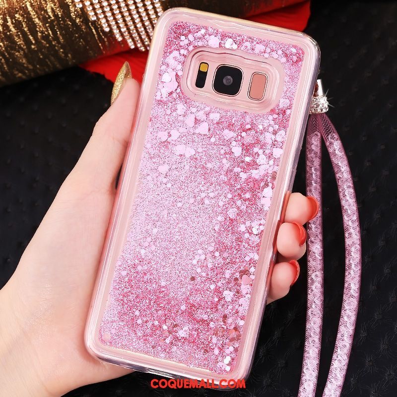 Étui Samsung Galaxy S8+ Quicksand Tendance Protection, Coque Samsung Galaxy S8+ Violet Tout Compris