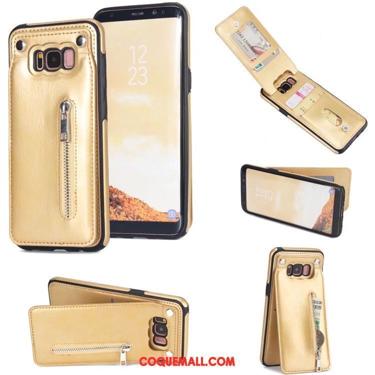 Étui Samsung Galaxy S8+ Sac Carte Incassable Carte, Coque Samsung Galaxy S8+ Étoile Protection