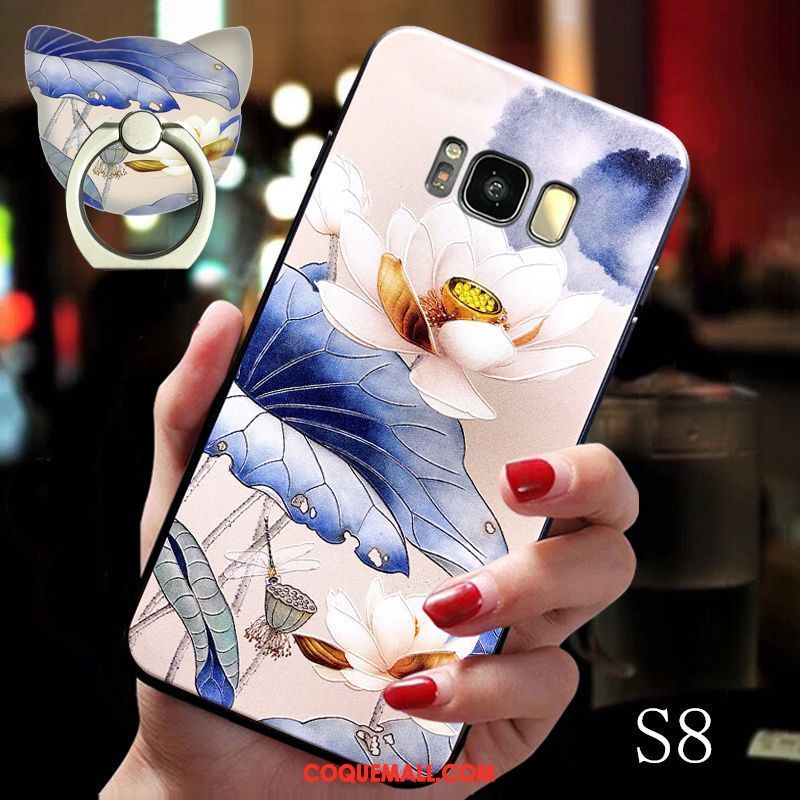 Étui Samsung Galaxy S8 Style Chinois Tout Compris Incassable, Coque Samsung Galaxy S8 Personnalité Nouveau