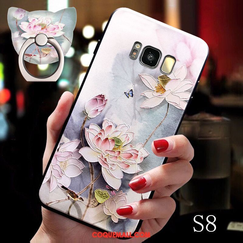 Étui Samsung Galaxy S8 Style Chinois Tout Compris Incassable, Coque Samsung Galaxy S8 Personnalité Nouveau