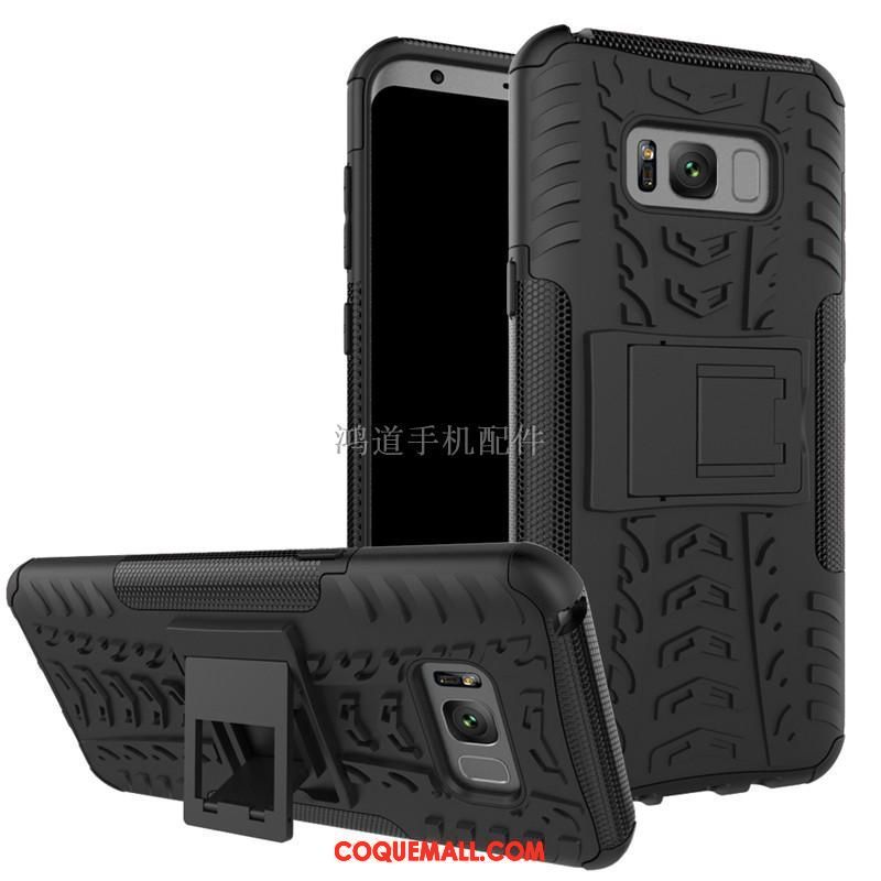 Étui Samsung Galaxy S8+ Support Antidérapant Silicone, Coque Samsung Galaxy S8+ Incassable Modèle Fleurie