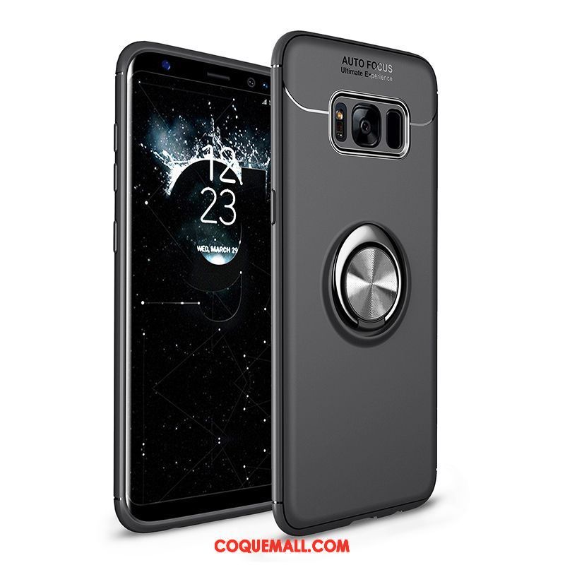 Étui Samsung Galaxy S8+ Tout Compris Étoile Support, Coque Samsung Galaxy S8+ Incassable Rouge