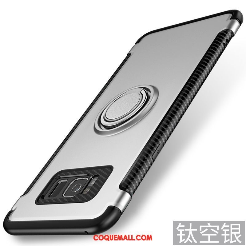 Étui Samsung Galaxy S8+ Téléphone Portable Magnétisme Étoile, Coque Samsung Galaxy S8+ Support Silicone