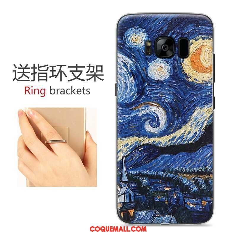 Étui Samsung Galaxy S8 Téléphone Portable Peinture Étoile, Coque Samsung Galaxy S8 Tendance Charmant