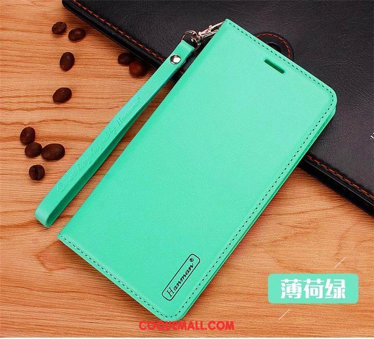 Étui Samsung Galaxy S8 Vert Cuir Véritable Étoile, Coque Samsung Galaxy S8 Téléphone Portable Étui En Cuir