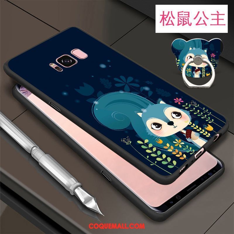 Étui Samsung Galaxy S8+ Étoile Fluide Doux Téléphone Portable, Coque Samsung Galaxy S8+ Ornements Suspendus Silicone