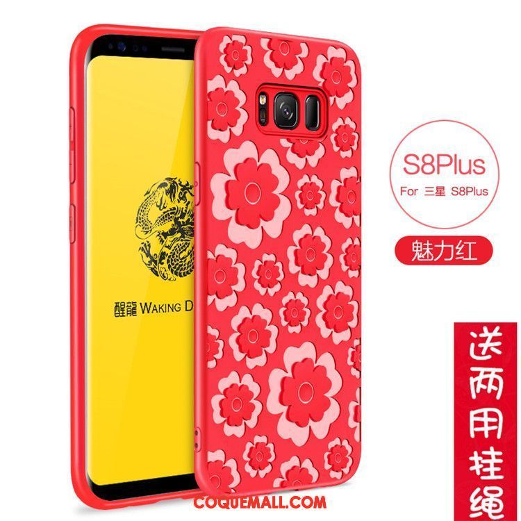 Étui Samsung Galaxy S8+ Étoile Protection Silicone, Coque Samsung Galaxy S8+ Légère Téléphone Portable