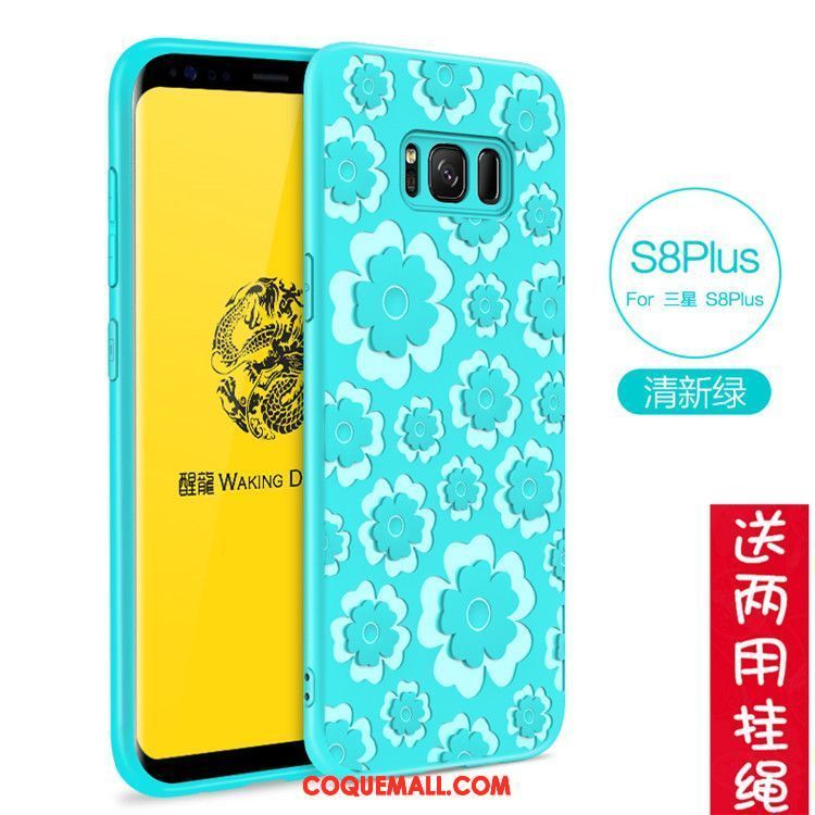 Étui Samsung Galaxy S8+ Étoile Protection Silicone, Coque Samsung Galaxy S8+ Légère Téléphone Portable