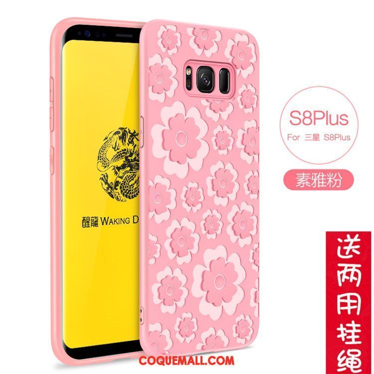 Étui Samsung Galaxy S8+ Étoile Protection Silicone, Coque Samsung Galaxy S8+ Légère Téléphone Portable