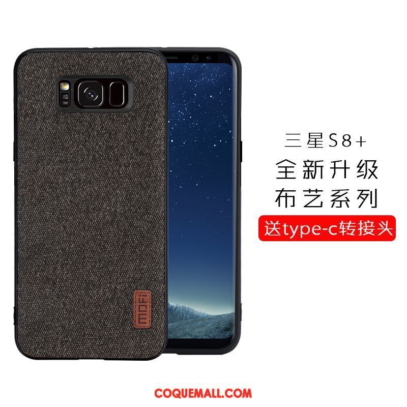 Étui Samsung Galaxy S8+ Étoile Silicone Difficile, Coque Samsung Galaxy S8+ Couvercle Arrière Protection