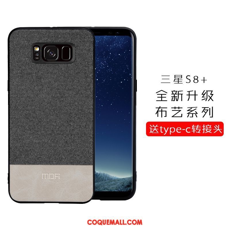 Étui Samsung Galaxy S8+ Étoile Silicone Difficile, Coque Samsung Galaxy S8+ Couvercle Arrière Protection