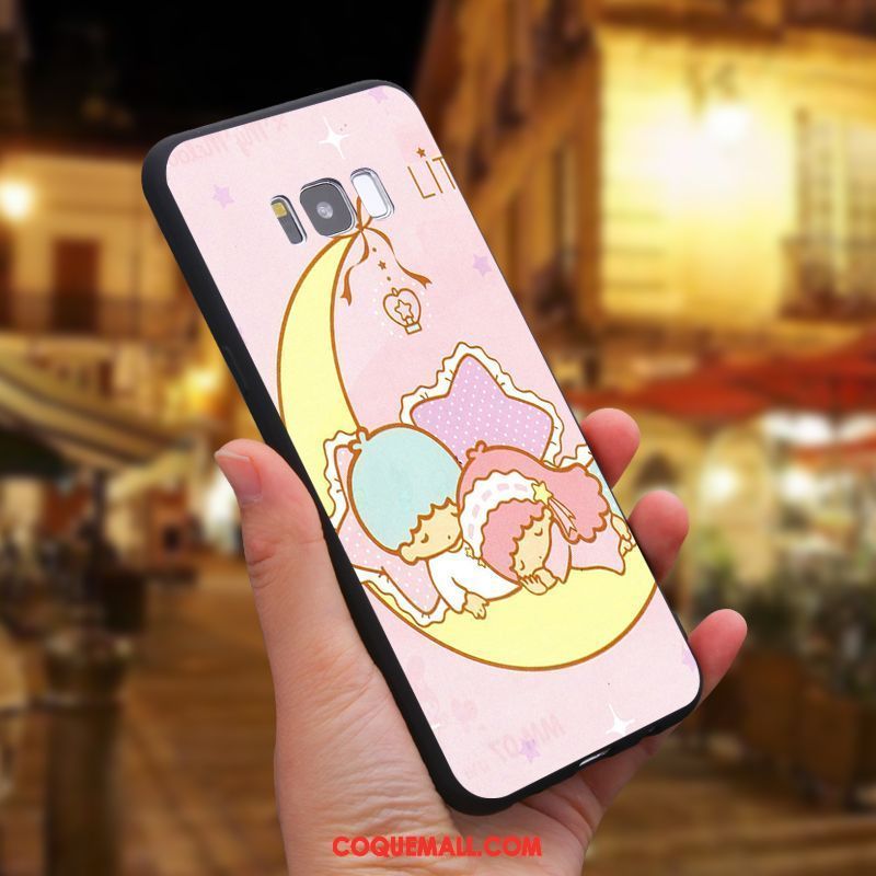 Étui Samsung Galaxy S8 Étoile Téléphone Portable Silicone, Coque Samsung Galaxy S8 Dessin Animé Personnalisé