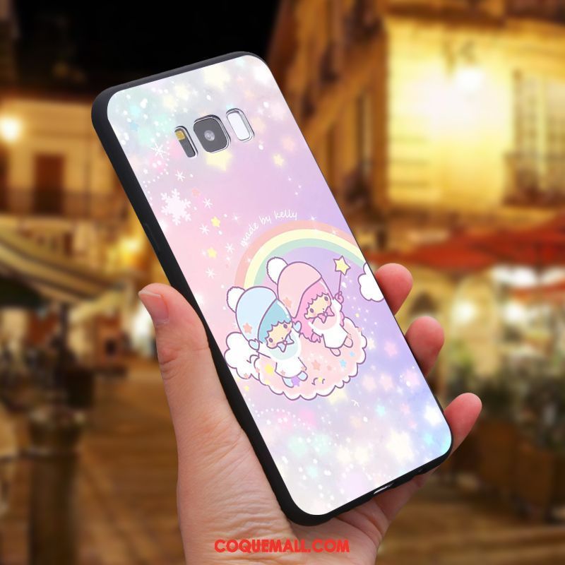 Étui Samsung Galaxy S8 Étoile Téléphone Portable Silicone, Coque Samsung Galaxy S8 Dessin Animé Personnalisé