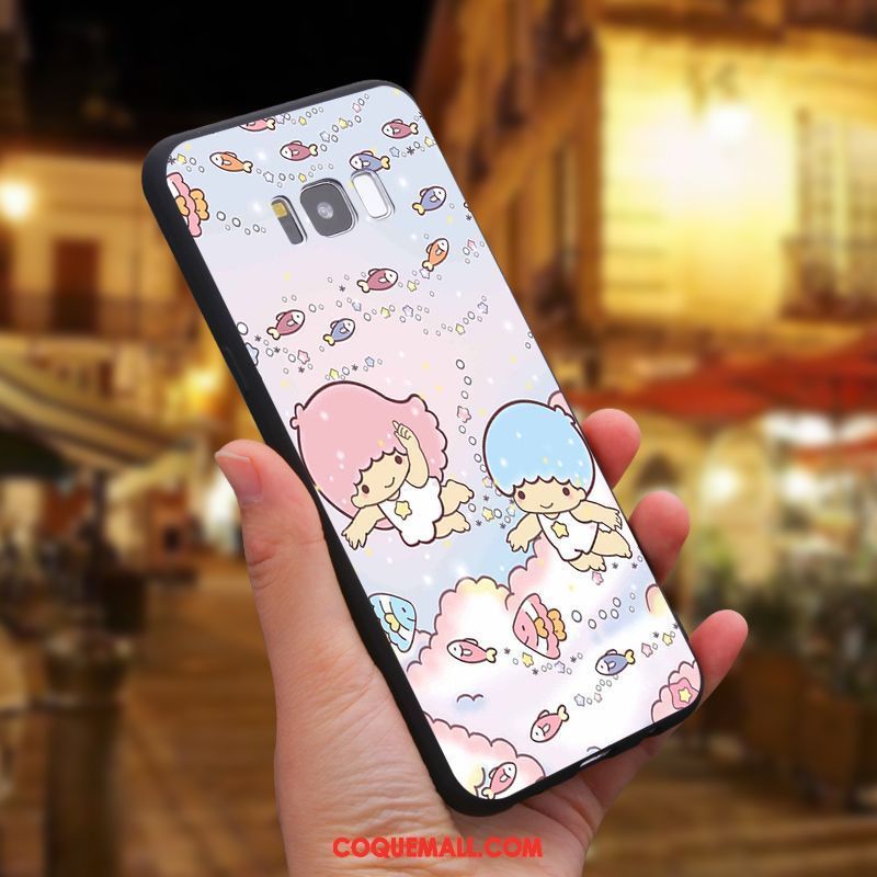 Étui Samsung Galaxy S8 Étoile Téléphone Portable Silicone, Coque Samsung Galaxy S8 Dessin Animé Personnalisé