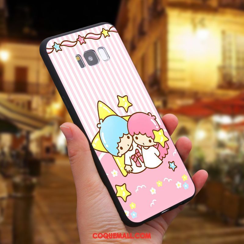 Étui Samsung Galaxy S8 Étoile Téléphone Portable Silicone, Coque Samsung Galaxy S8 Dessin Animé Personnalisé