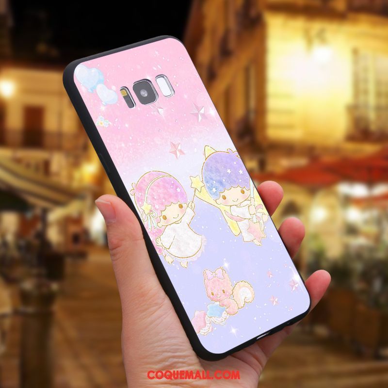 Étui Samsung Galaxy S8 Étoile Téléphone Portable Silicone, Coque Samsung Galaxy S8 Dessin Animé Personnalisé