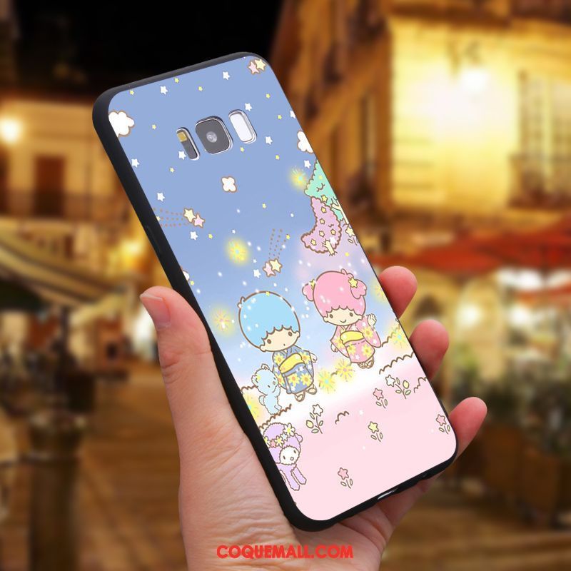 Étui Samsung Galaxy S8 Étoile Téléphone Portable Silicone, Coque Samsung Galaxy S8 Dessin Animé Personnalisé