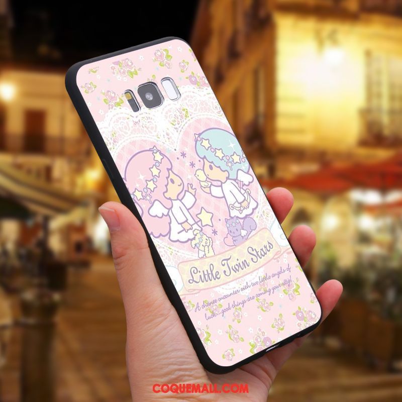 Étui Samsung Galaxy S8 Étoile Téléphone Portable Silicone, Coque Samsung Galaxy S8 Dessin Animé Personnalisé